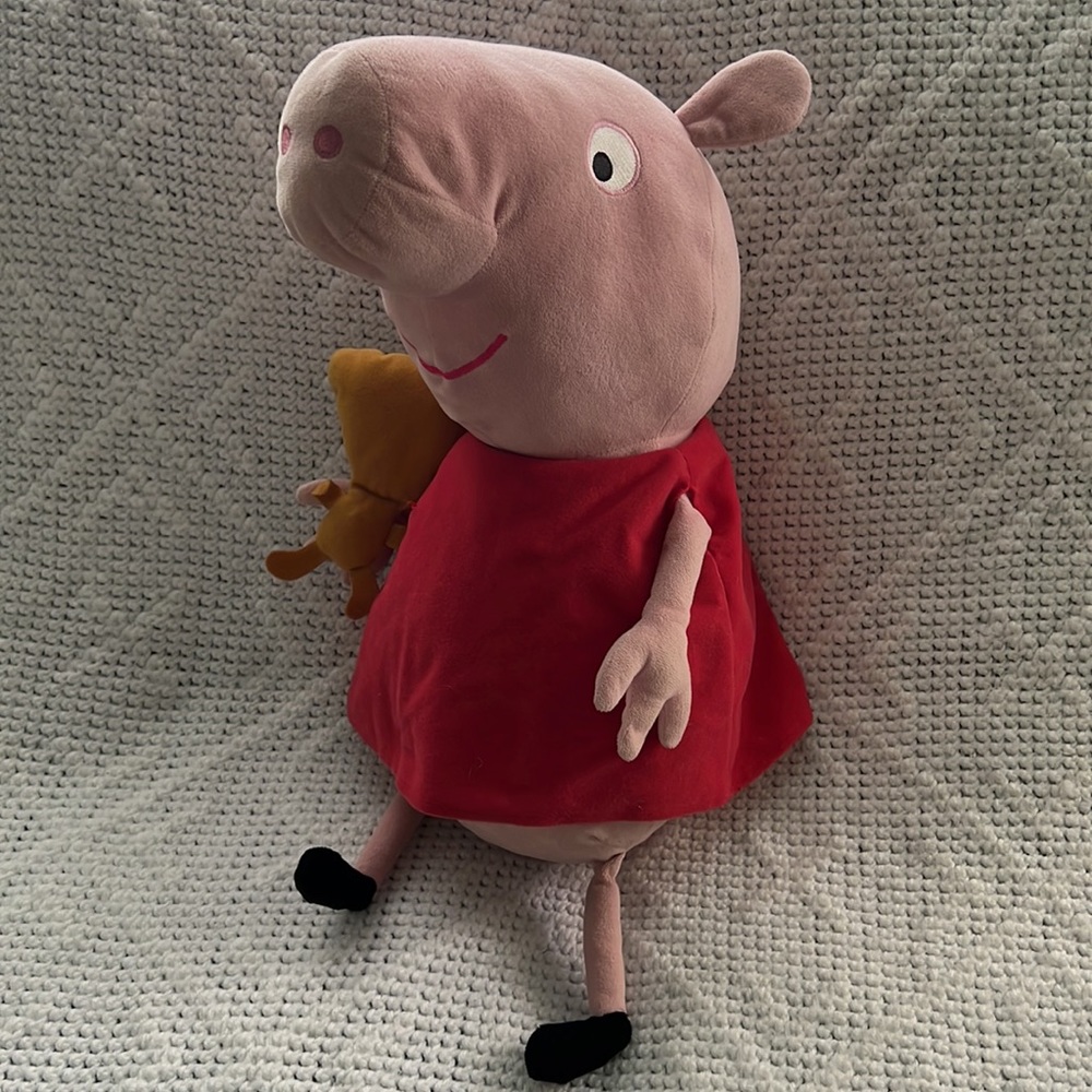 TY Peppa Pig plush 18” - Picture 3 of 7